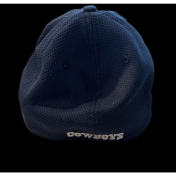 Dallas Cowboys 39 Thirty Hat New Era NFL Blue Gray L-XL Striped Brim Embroidered - Picture 3 of 6